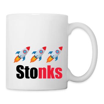 Stonks - Mug - white - Right