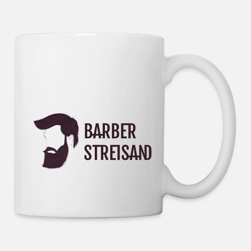 Barber Streisand - Mug - white