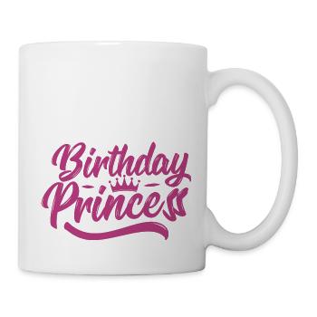 Birthday princess - Mug blanc - blanc - Droite