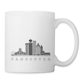 Vancouver Skyline Canada - Mug blanc - blanc - Droite