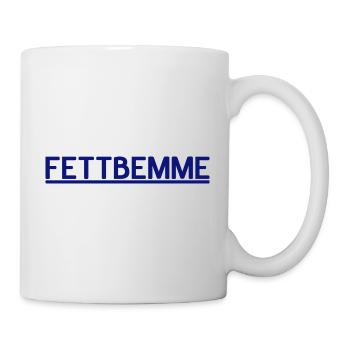 Fettbemme Geschenk DDR Ossi Ostdeutschland - Tasse - Weiß - Rechts