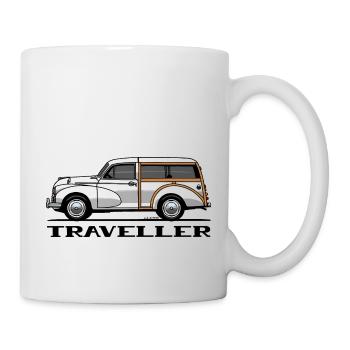 MORRIS MINOR TRAVELLER - Mug - white - Right