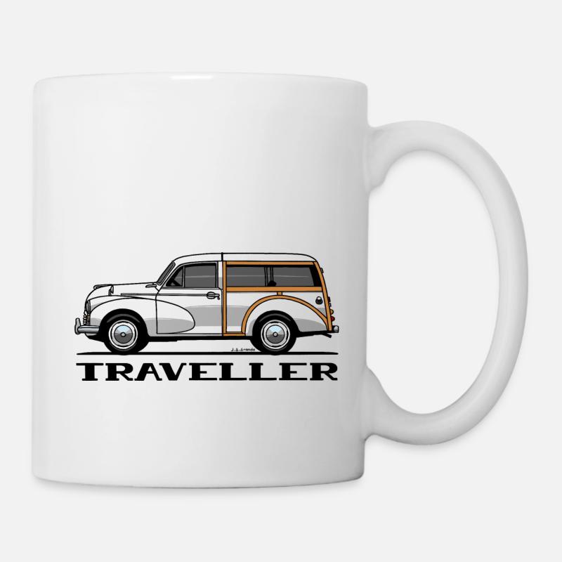 MORRIS MINOR TRAVELLER - Tasse - Weiß