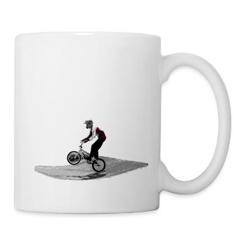 bmx - Tasse - Weiß - Rechts