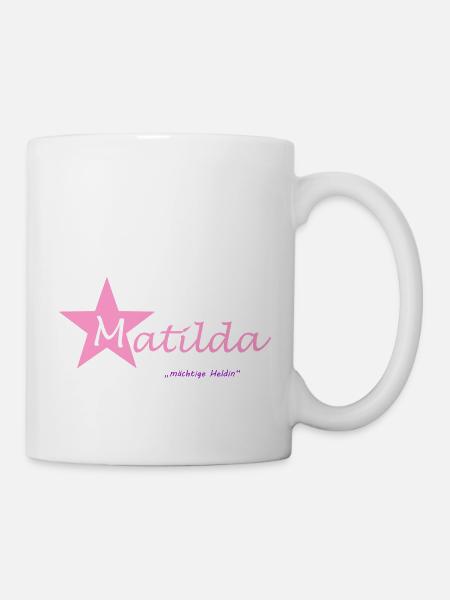 Matilda - Tasse - Weiß