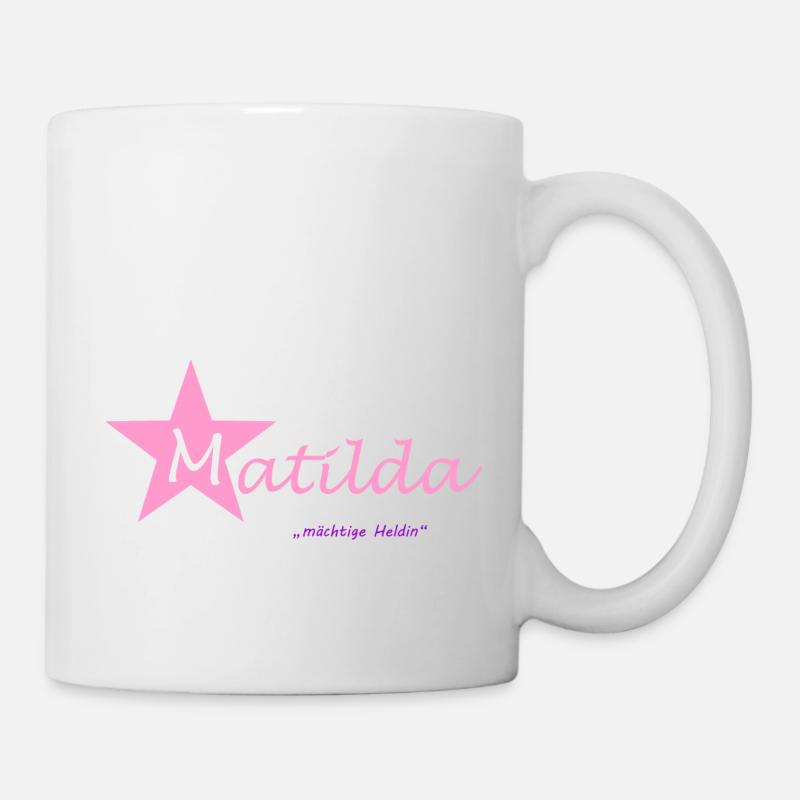 Matilda - Tasse - Weiß