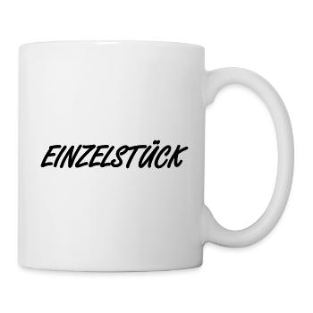 Einzelstück - Tasse - Weiß - Rechts