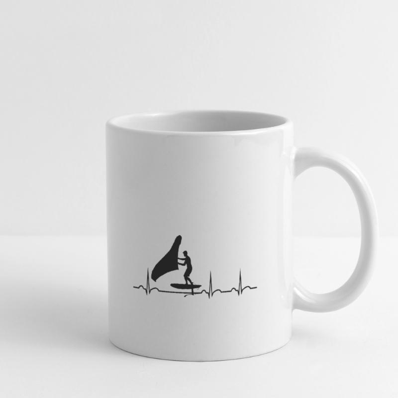 Hydrofoil Wingfoil Evolution Foil Wing Wingfoiling Mug blanc