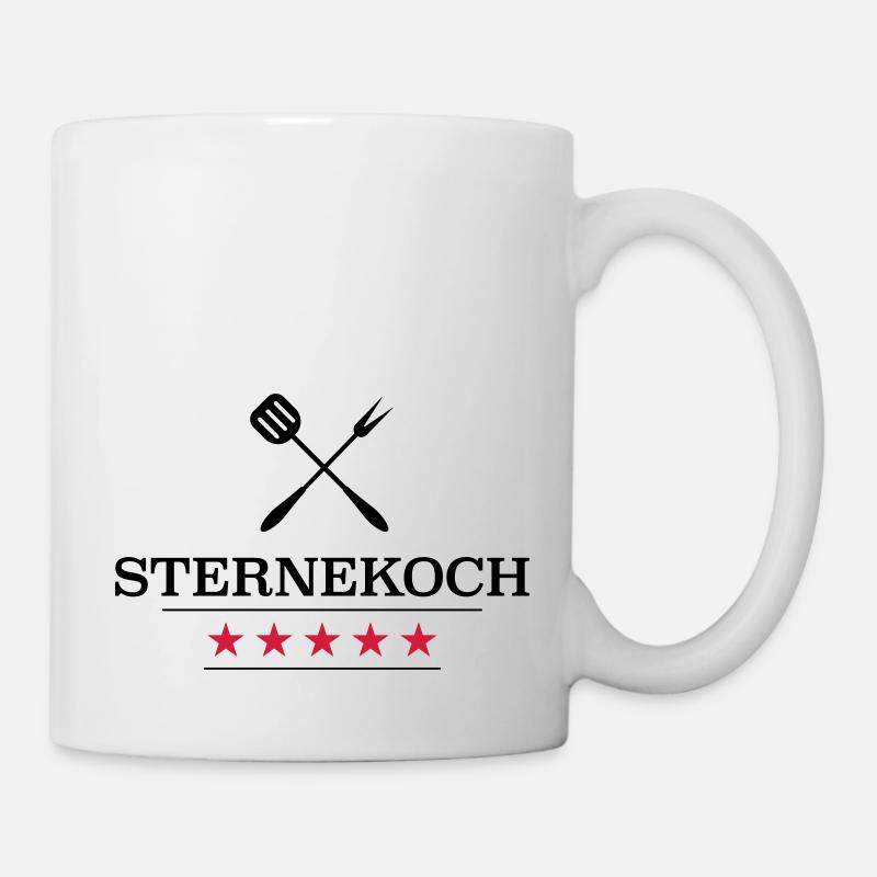 Sternekoch - Tasse - Weiß