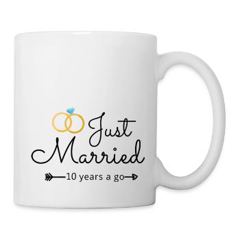 10th Wedding Anniversary - Mug - white - Right