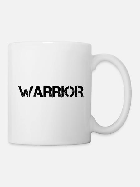 Warrior - Tasse - Weiß