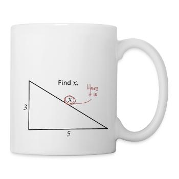 Find X - Mug - white - Right