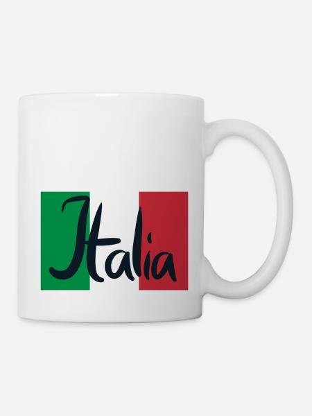 Italia - Italy - Italy - Football - Soccer - Mug - white