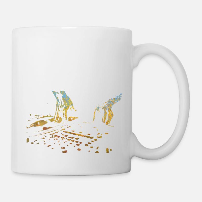 DJ Controller Electronic Music - Mug - white