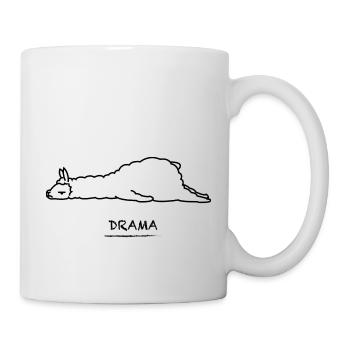 DRAMA (llama) - Mug - white - Right