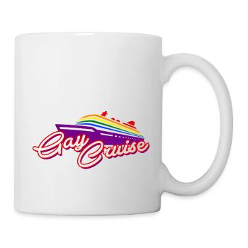 Gay Cruise - Tasse - Weiß - Rechts