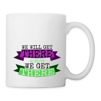 camping saying outdoors pacific north west hippie - Mug - white - Right