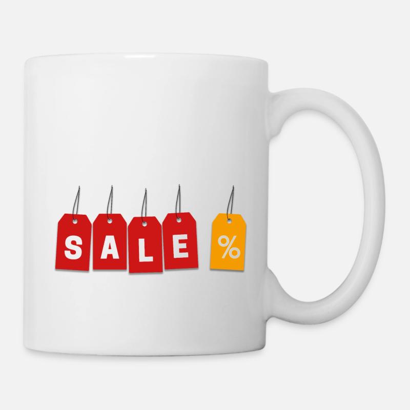 SALE Labels - Mug - white
