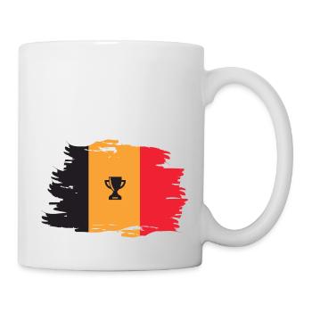 België voetbal /Rode Duivels/ WK/ EK/red devils - Mug - white - Right