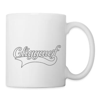 Glück auf - Tasse - Weiß - Rechts