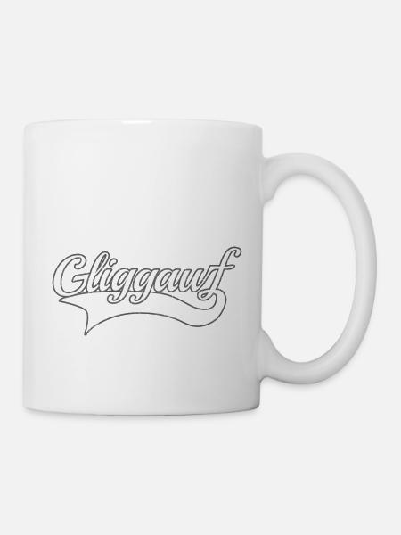 Glück auf - Tasse - Weiß