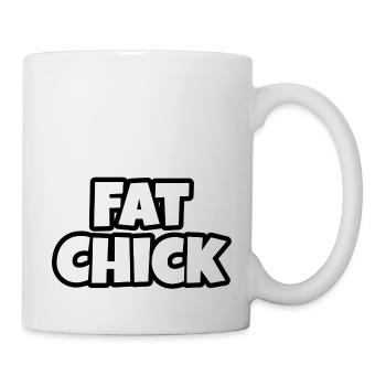 Fat Chick - Mug - white - Right