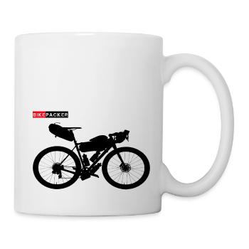 BikePacker - Tasse - Weiß - Rechts