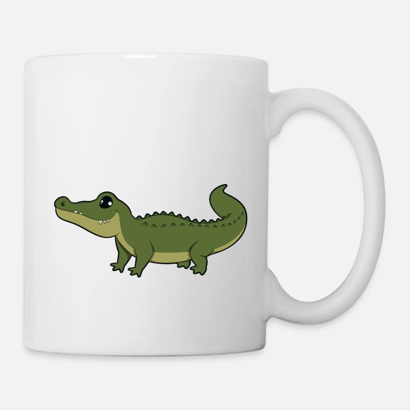Alligator - Tasse - Weiß