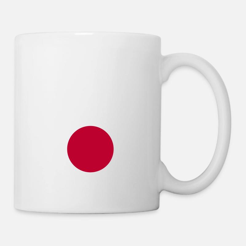 Drapeau du Japon - Mug blanc - blanc