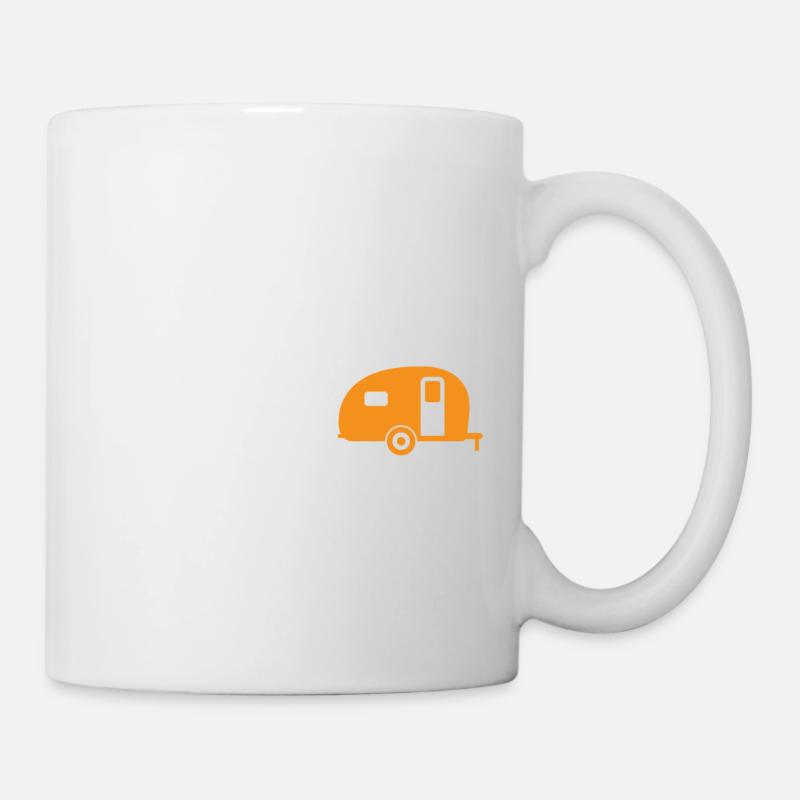 Team Wohnwagen - Tasse - Weiß