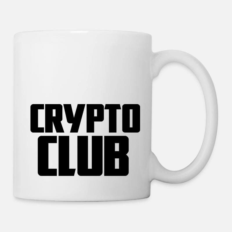 crypto club - Mug - white