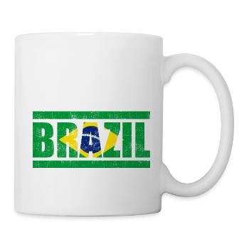 Brasilien - Tasse - Weiß - Rechts