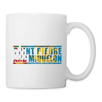 St. Pierre und Miquelon - Tasse - Weiß - Rechts