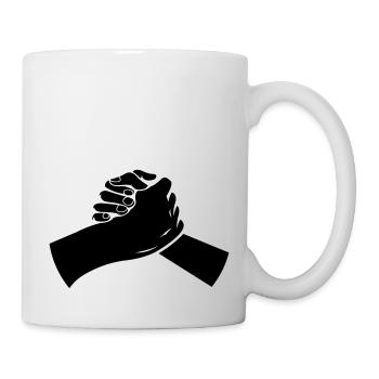 hands 01 - Mug - white - Right