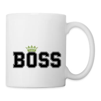 patron - Mug blanc - blanc - Droite