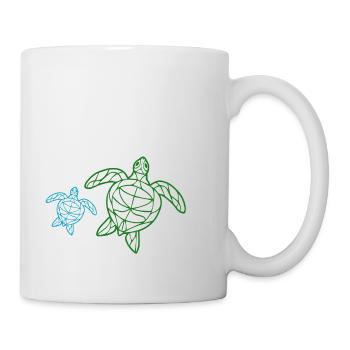 Diving Dive tauchen - Tasse - Weiß - Rechts