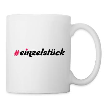 Einzelstück - Tasse - Weiß - Rechts