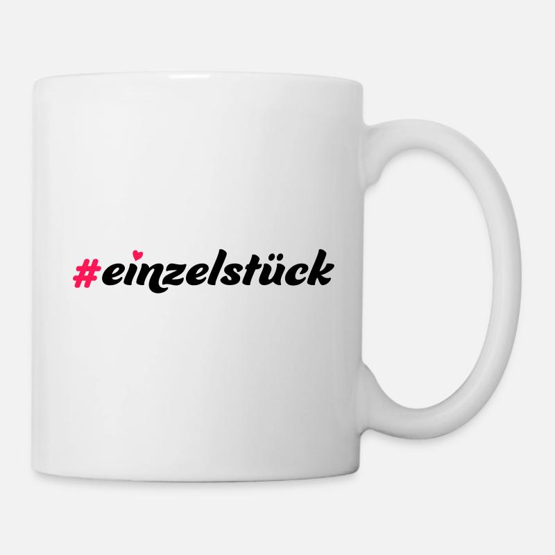 Einzelstück - Tasse - Weiß