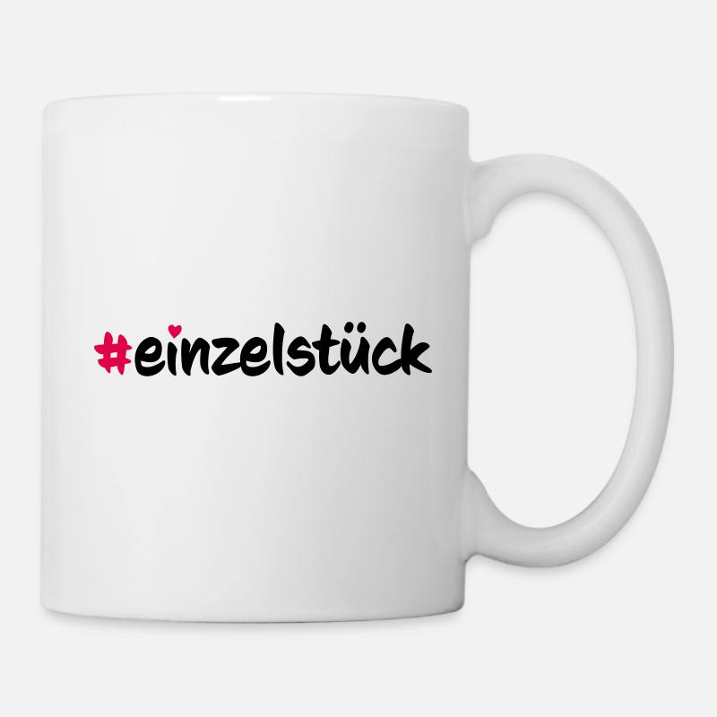 Einzelstück - Tasse - Weiß