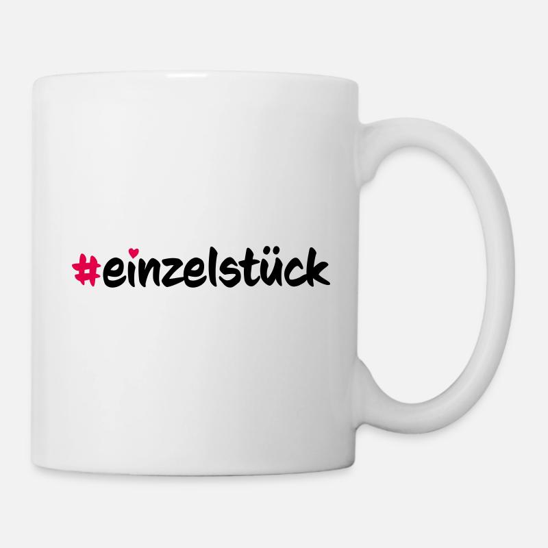 Einzelstück - Tasse - Weiß