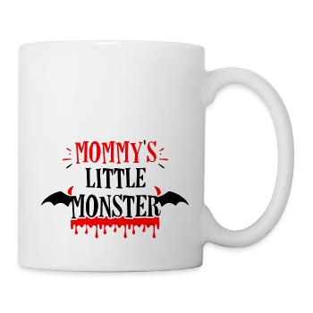 Le petit monstre de maman - Mug blanc - blanc - Droite