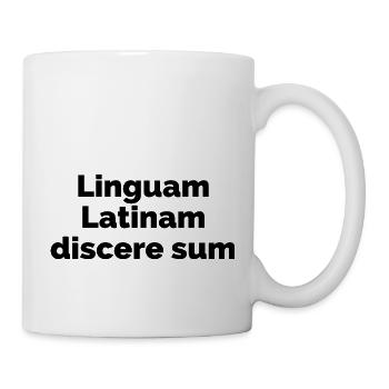 J’apprends le latin - langue latine - Mug blanc - blanc - Droite