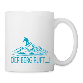 Snowboard Snowboarder - Tasse - Weiß - Rechts