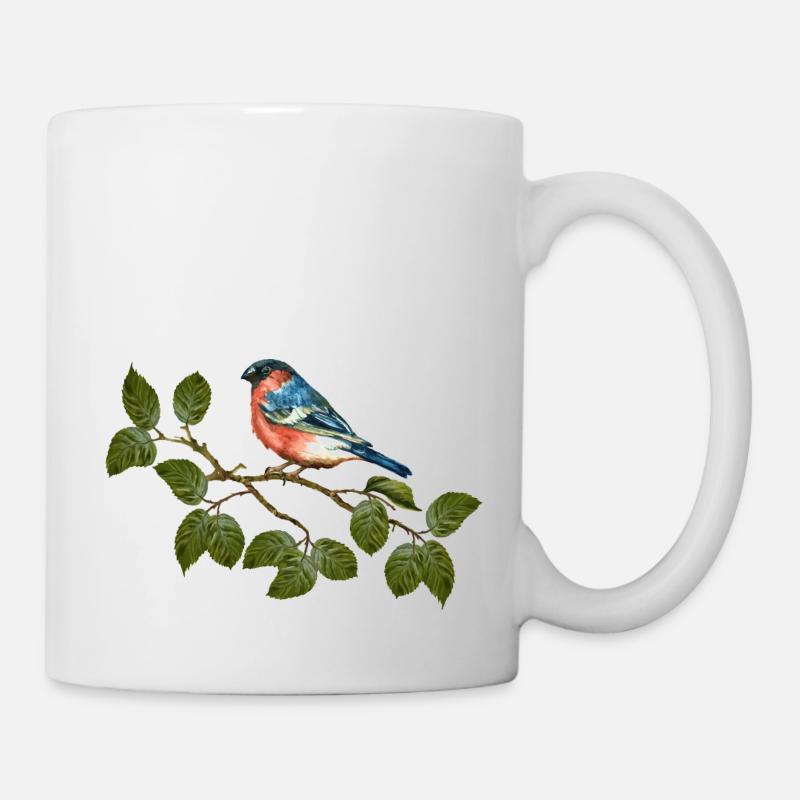 Vogel - Tasse - Weiß