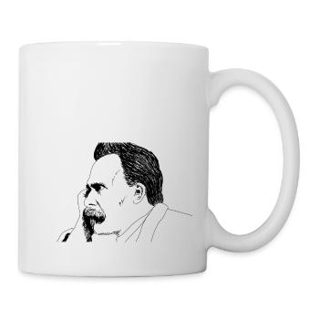 NIETZSCHE - Tasse - Weiß - Rechts