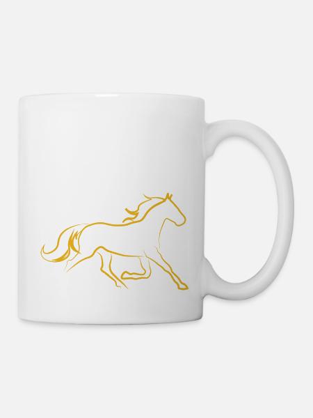 trotter - Mug - white