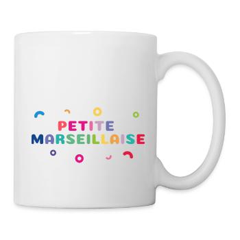 COLLECTION MARSEILLE - Petite Marseillaise - Mug blanc - blanc - Droite