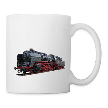 Dampflok BR 50 3501 - Tasse - Weiß - Rechts