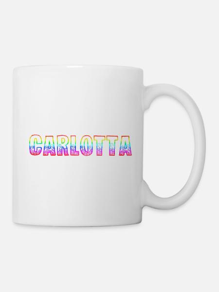 carlotta rs regenbogen - Tasse - Weiß