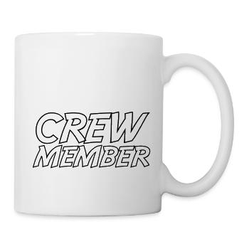 Membres d’équipage - Mug blanc - blanc - Droite
